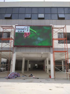 P6 Wodoodporny, trwały zewnętrzny ekran wideo LED 6500mcd Wysoka jasność Fabryka Shenzhen