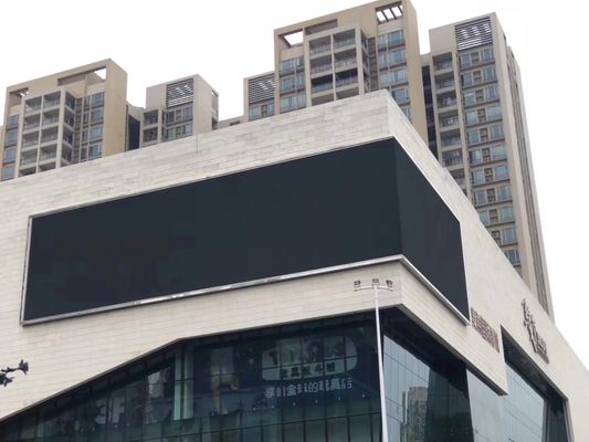 Wyświetlacz pod kątem prostym Zewnętrzny ekran wideo LED 10 mm Skok pikseli Częstotliwość 60 Hz Fabryka w Shenzhen