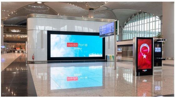 Lotnisko Użyj dużego ekranu LED Anti Shake Digital Signage Ekran LED Fabryka w Shenzhen