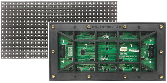 P8 LED Outdoor IP65 Wodoodporny, trwały zewnętrzny wyświetlacz LED SMD 32 punkty * 16 punktów Wysoka rozdzielczość Fabryka Shenzhen