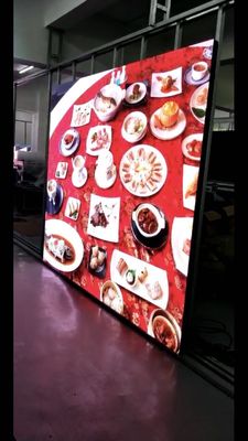 3,456 m * 2,88 m 1920 Hz Wewnętrzny ekran wideo LED z magnesem Instalowana plastikowa obudowa Fabryka Shenzhen