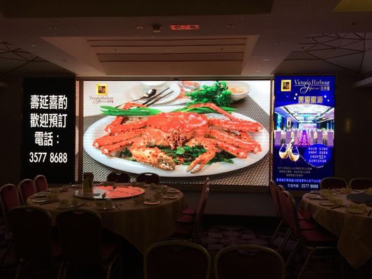 P4 Wewnętrzny ekran wideo LED 60 Hz Częstotliwość 5 V 3,6 A do centrum handlowego i fabryki hotelu Shenzhen